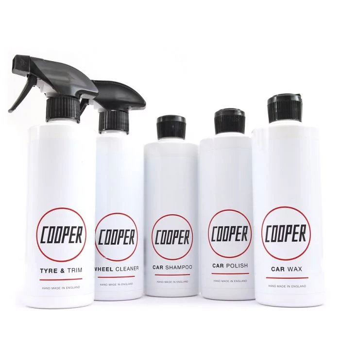 Cooper Car Company Mini Detailing Kit by Auto Finesse, 5-Piece Set