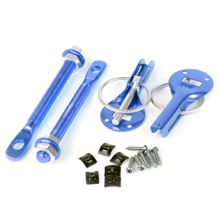 Competition Lightweight Mini Bonnet Pins - Blue 