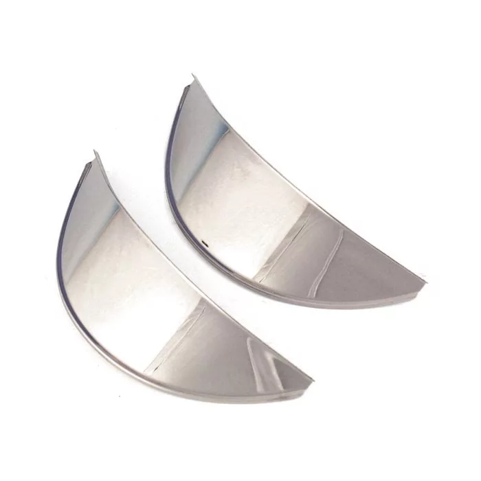 Mini Headlight Peaks in stainless steel
