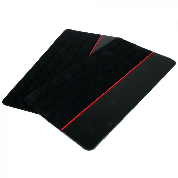 Door Panels - Pair - Lightning - Black Red - Mini 90-95