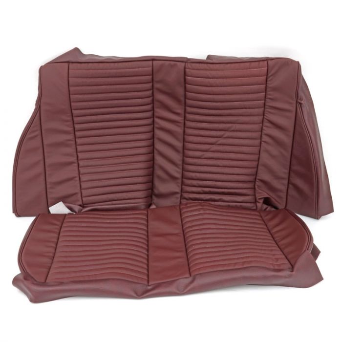 Maroon - Rear Seat Cover Kit - Elf & Hornet MK3 - Leather 