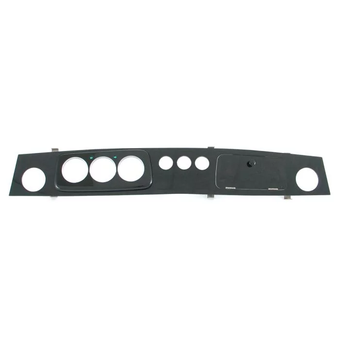 Charcoal 3 Clock - LHD Dash Chrome Rings + 3 extra 