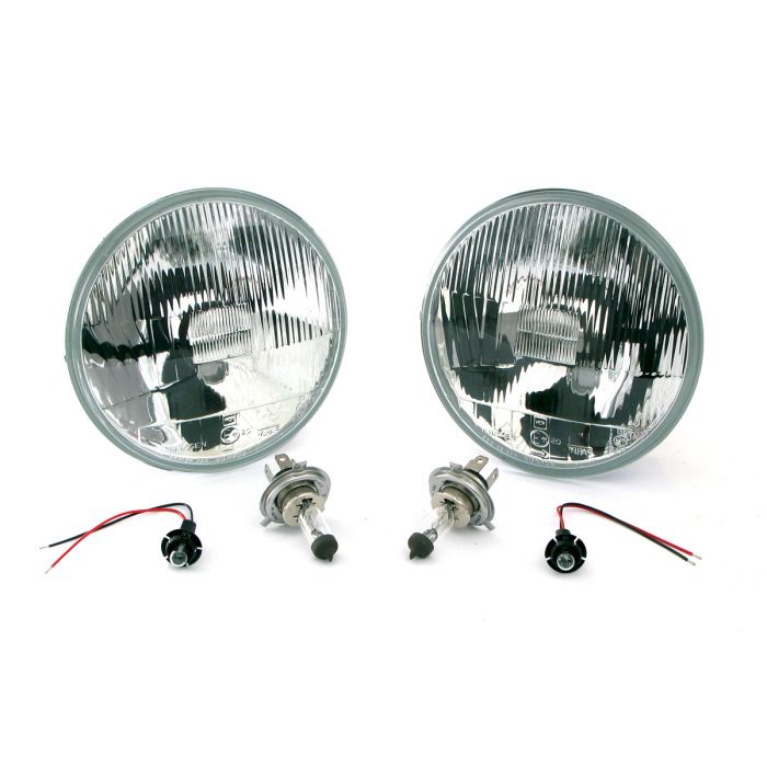 Mini Halogen Headlight Kit - RHD by Wipac Quadoptic