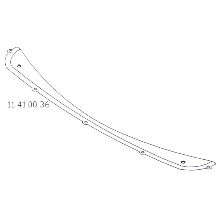 MCR11.41.00.36 Boot Floor Rear Edge Repair panel - All Mini Models