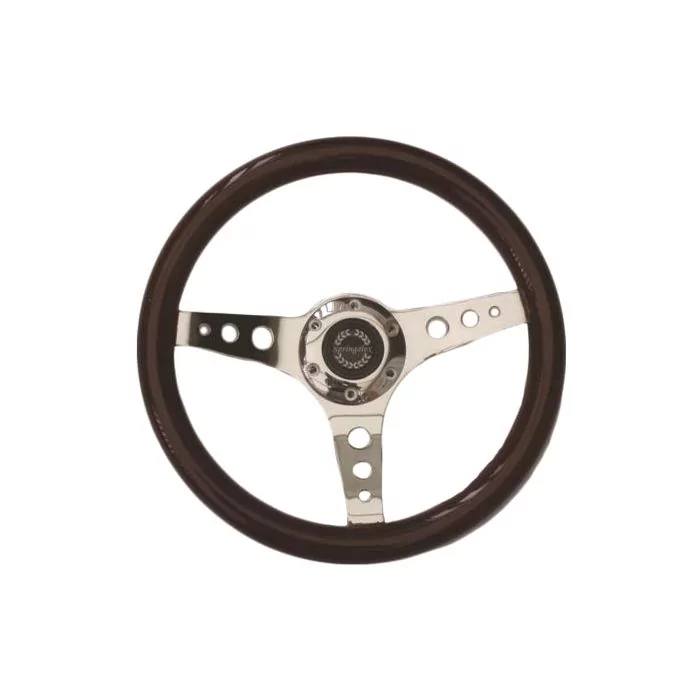 Wood Sport Steering Wheel - 340mm Spring Alex