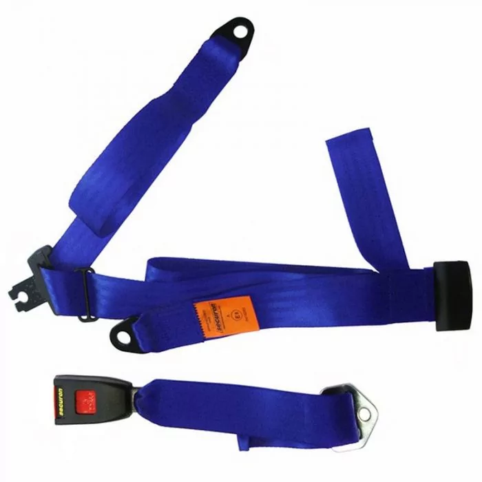 Securon Rear Static Seat Belt - Blue