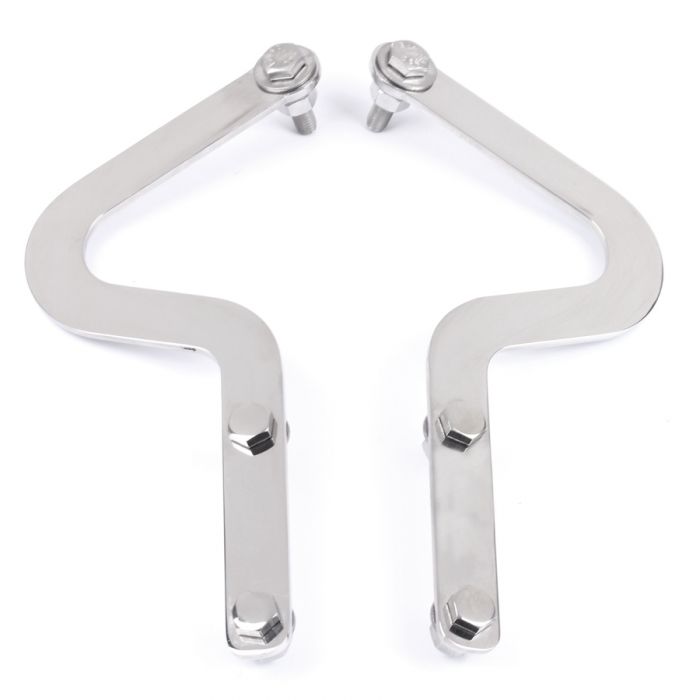 Stainless steel bonnet hinges for Classic Mini 