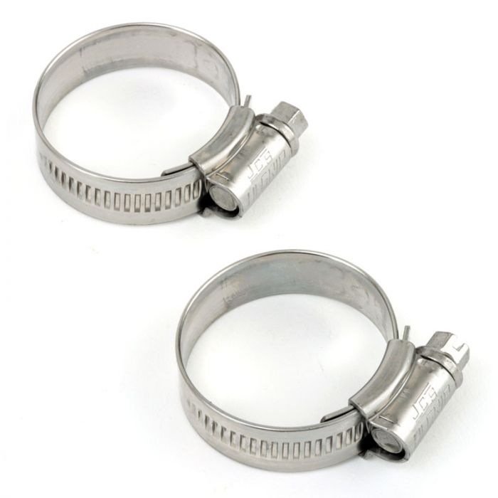 Stainless Steel Hose Clips - 2 pack