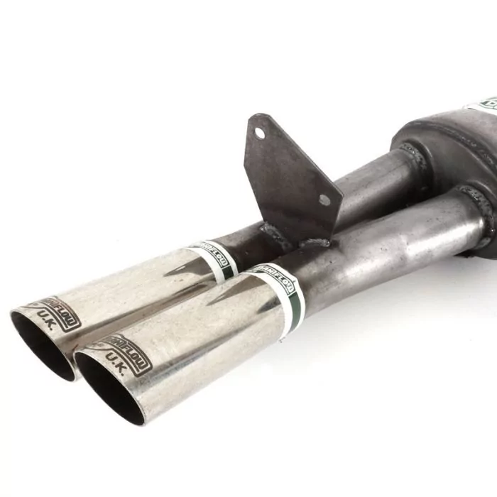 Classic Mini Maniflow Twin Silencer 2'' DTM Side Exit Exhaust