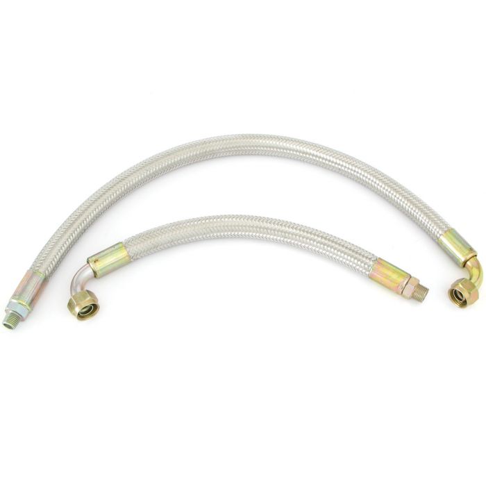 Oil Cooler Moquip Stainless Braided Hoses - Clubman 