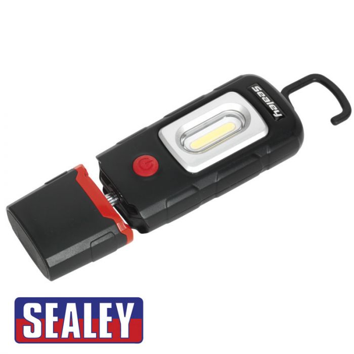 Sealey Rechargeable Inspection Lamp - Black
