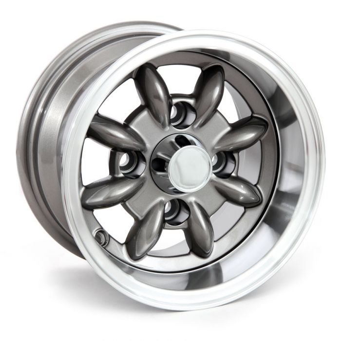 Gunmetal 6x10" Minilight wheel for Classic Mini