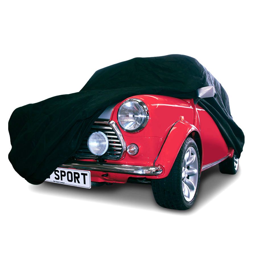 COVCCC105BLK Black Indoor Car Cover for Classic Mini Saloon 1959