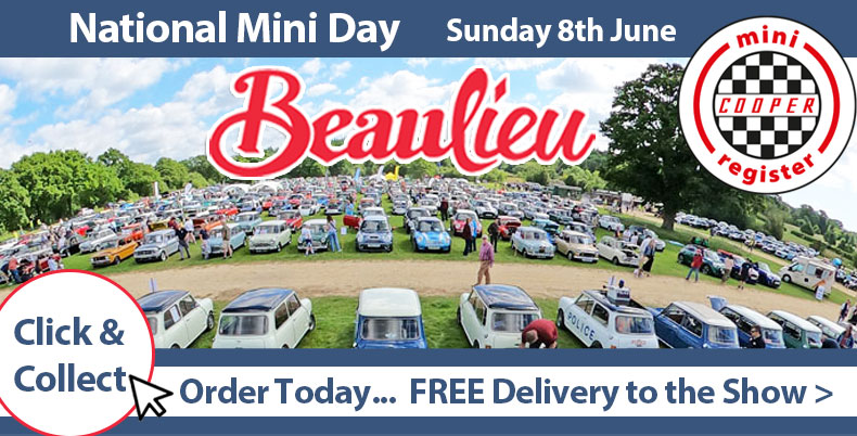 National Mini Day Beaulieu - Mini Sport click and collect