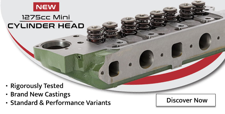 New 1275CC Cylinder Head - Mini Sport