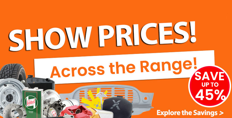 Show prices Across the Range - Mini Parts