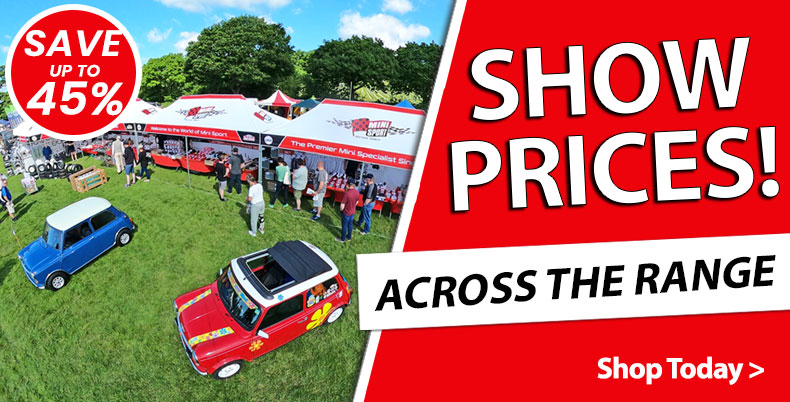 Show prices Across the Range - Mini Parts