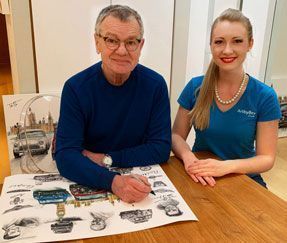 ArtbyBex and Paddy Hopkirk launch new artwork ArtbyBex launches new artwork depicting Paddy Hopkirks most famous victories