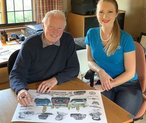 ArtbyBex and Paddy Hopkirk launch new artwork ArtbyBex launches new artwork depicting Paddy Hopkirks most famous victories