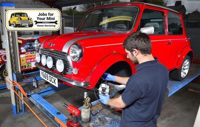 Team Mini Sport's JCW MINI WRC in action at Mull Rally 2019