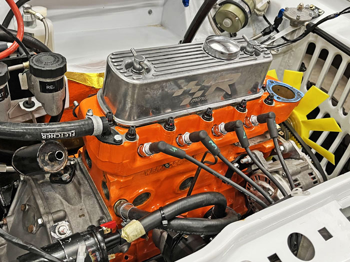 A new Mini Sport performance engine, fitted into a rally classic Mini Clubman for Martin Page.