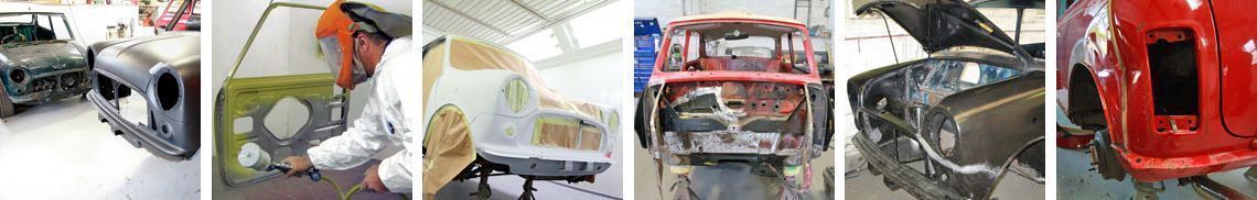 Mini Sport Restoration and Repair centre Mini Sports body shop and spray centre can cater to all your Mini restoration and repair needs