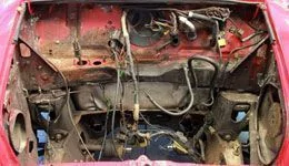 Mini Cooper Stripped Engine Bay Restoration Mini Cooper Engine Restoration