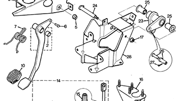 Mini Brake Pedals