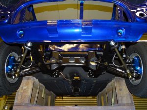 Front Subframe fitted to the Mini Van