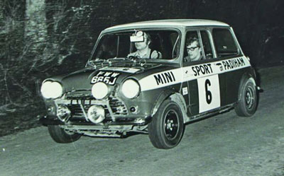 Brian Harper Rallying